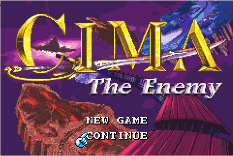 CIMA: The Enemy Title Screen