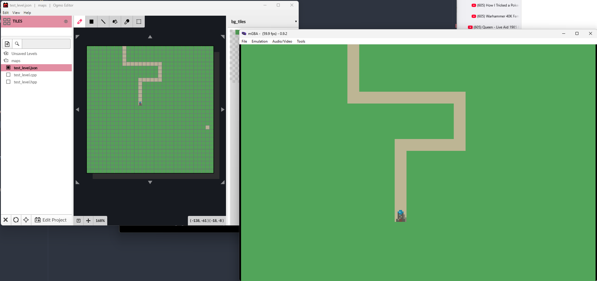Tilemap from editor to game